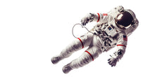 Load image into Gallery viewer, Astronaut Wall Decal Sticker | Space Wall Art | Peel And Stick Wall Decal For Nursery Kids Room Bedroom Modern Space Decor