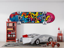 Load image into Gallery viewer, Graffiti Skateboard Art, Skate Wall Decor, Urban Wall Art, Street Art Print 439mv