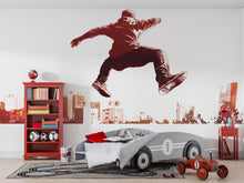 Load image into Gallery viewer, Parkour Wall Mural Urban Freerunning Wall Art Street Jump Room Decor 459mv