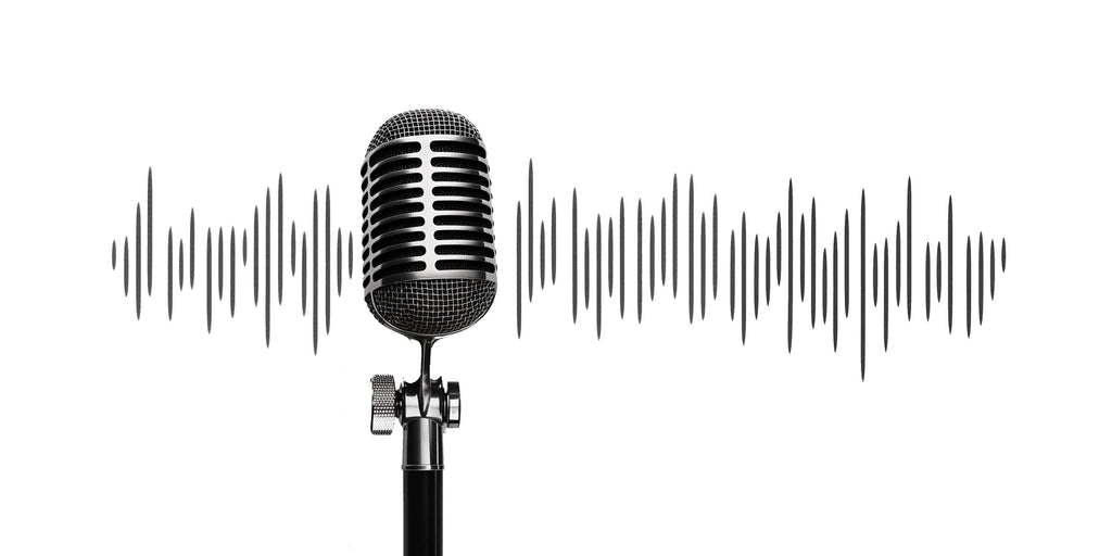 Microphone Soundwave Wall Decal Wallpaper Music Studio Wall Sticker Podcast Decor Singer Room Wall Art Teen Boy Bedroom DJ Wallpaper