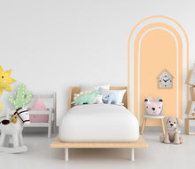Load image into Gallery viewer, Boho Wall Decal, Nursery Boho Arch Decor, Bed Arch Sticker, Hedboard Wall Decal, Arch Wall Decal, Arch Wall Decal Sticker, Wall Decal 738LU