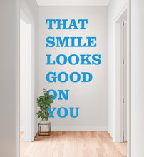 Load image into Gallery viewer, Dental wall decor Smile Dental Stickers Dental Clinic Wall Decal Door Wall Sticker Dental Clinic Wall Décor Tooth wall decal Art