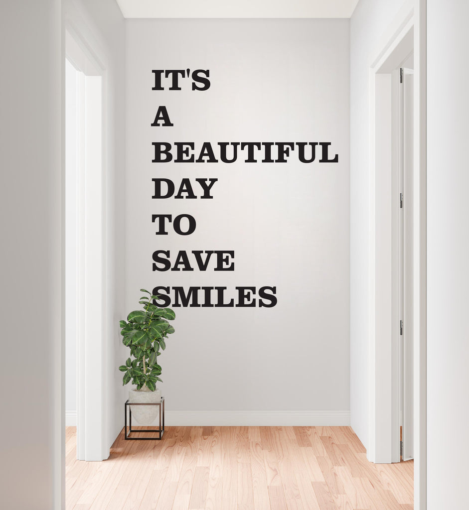 Dental wall decor Smile Dental Stickers Dental Clinic Wall Decal Door Wall Sticker Dental Clinic Wall Décor Tooth wall decal Art