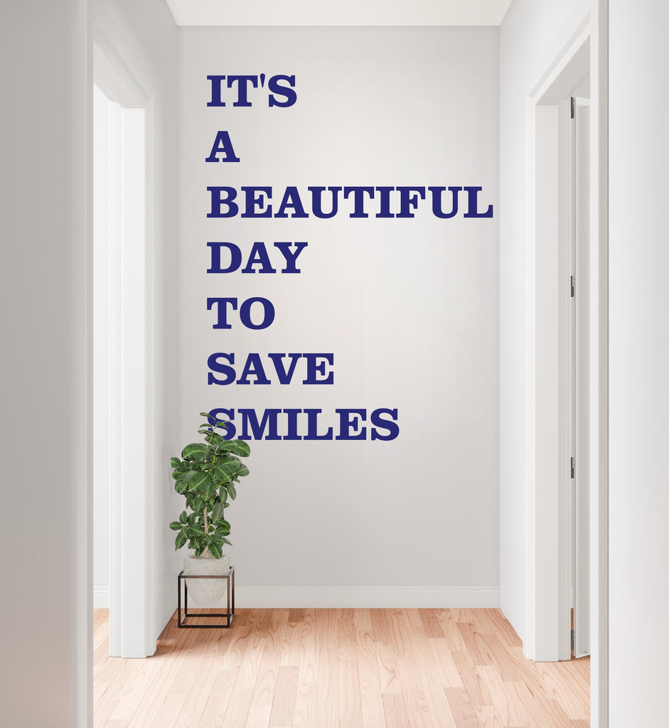 Dental wall decor Smile Dental Stickers Dental Clinic Wall Decal Door Wall Sticker Dental Clinic Wall Décor Tooth wall decal Art