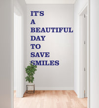 Load image into Gallery viewer, Dental wall decor Smile Dental Stickers Dental Clinic Wall Decal Door Wall Sticker Dental Clinic Wall Décor Tooth wall decal Art