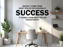 Load image into Gallery viewer, Office Wall Decal Success Wall Decor Idea Teamwork Business Worker Inspire Office Decoration Motivation Stickers Mural Unique Gift 760LU