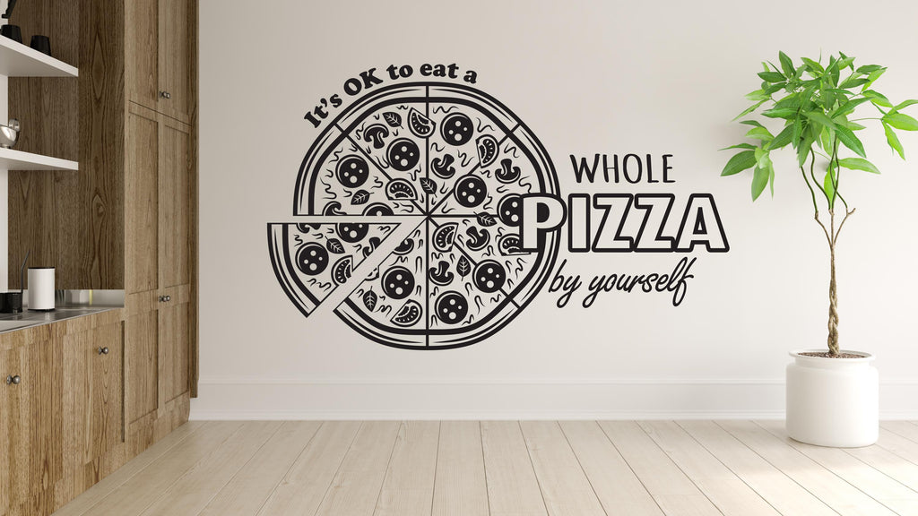 Pizza Wall Decal | Restaurant Pizzeria Decor