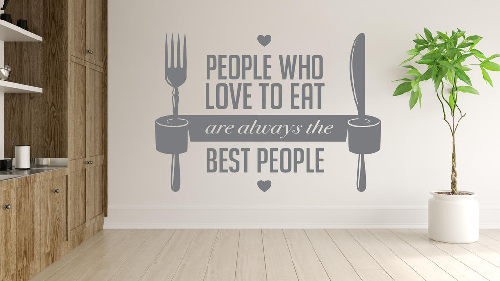 Restaurant Wall Decal, Kitchen Diner Art Food Pizza Burger decal