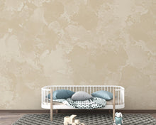 Load image into Gallery viewer, Luxury Limewash Wall Mural – Warm Beige &amp; Light Taupe Natural Plaster Texture – Elegant Architectural Mineral Finish Wall Art