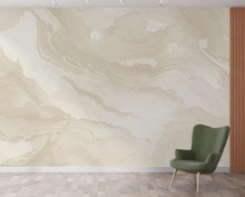 Load image into Gallery viewer, Japandi Limewash Wallpaper – Muted Beige &amp; Soft Stone Seamless Pattern – Organic Plaster Texture – Minimalist Warm Neutral Wall Design