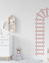 Load image into Gallery viewer, Railroad train Wall Decal Highway Vinyl Sticker Track Route Wall Decor Kids Playroom Boys Room Wall Art Train Bedroom Mural Sticker 746LU