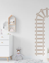Load image into Gallery viewer, Railroad train Wall Decal Highway Vinyl Sticker Track Route Wall Decor Kids Playroom Boys Room Wall Art Train Bedroom Mural Sticker 746LU