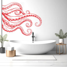 Load image into Gallery viewer, Octopus wall decal Tentacles decor Sea Animals Wall Bathroom Wall Decals Stickers Vinyl