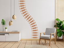 Load image into Gallery viewer, Railroad train Wall Decal Highway Vinyl Sticker Track Route Wall Decor Kids Playroom Boys Room Wall Art Train Bedroom Mural Sticker 747LU