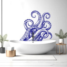 Load image into Gallery viewer, Octopus wall decal Tentacles decor Sea Animals Wall Bathroom Wall Decals Stickers Vinyl