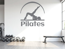 Load image into Gallery viewer, Pilates Wall Decal Pilates Wall Sticker Yoga Wall Art Pilates Wall Decor Gym Wall Decal Gym Wall Sticker Gym Wall Art Meditation Decal 780LU
