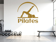 Load image into Gallery viewer, Pilates Wall Decal Pilates Wall Sticker Yoga Wall Art Pilates Wall Decor Gym Wall Decal Gym Wall Sticker Gym Wall Art Meditation Decal 780LU
