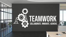 Load image into Gallery viewer, Teamwork Wall Decor Office Wall Decal Idea Teamwork Business Worker Inspire Office Decoration Motivation Stickers Mural Unique Gift