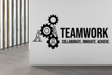 Load image into Gallery viewer, Teamwork Wall Decor Office Wall Decal Idea Teamwork Business Worker Inspire Office Decoration Motivation Stickers Mural Unique Gift