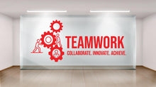 Load image into Gallery viewer, Teamwork Wall Decor Office Wall Decal Idea Teamwork Business Worker Inspire Office Decoration Motivation Stickers Mural Unique Gift