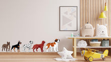 Load image into Gallery viewer, Dog wall decals, Grooming wall decor, Veterinary decals, Pet lover gift, Pet shop dog house wall vinyl decal, Pet wall vinyl decal 784LU