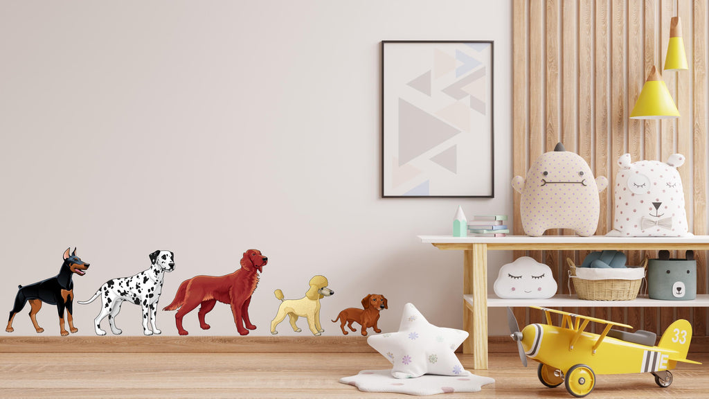 Dog wall decals, Grooming wall decor, Veterinary decals, Pet lover gift, Pet shop dog house wall vinyl decal, Pet wall vinyl decal 785LU
