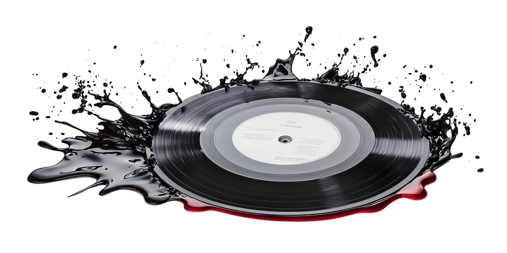 Vinyl Record Splash Wall Decal Wallpaper Music Wall Sticker DJ Room Decor Record Wall Art Teen Boy Bedroom Music Lover Gift Soundwave