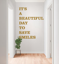 Load image into Gallery viewer, Dental wall decor Smile Dental Stickers Dental Clinic Wall Decal Door Wall Sticker Dental Clinic Wall Décor Tooth wall decal Art