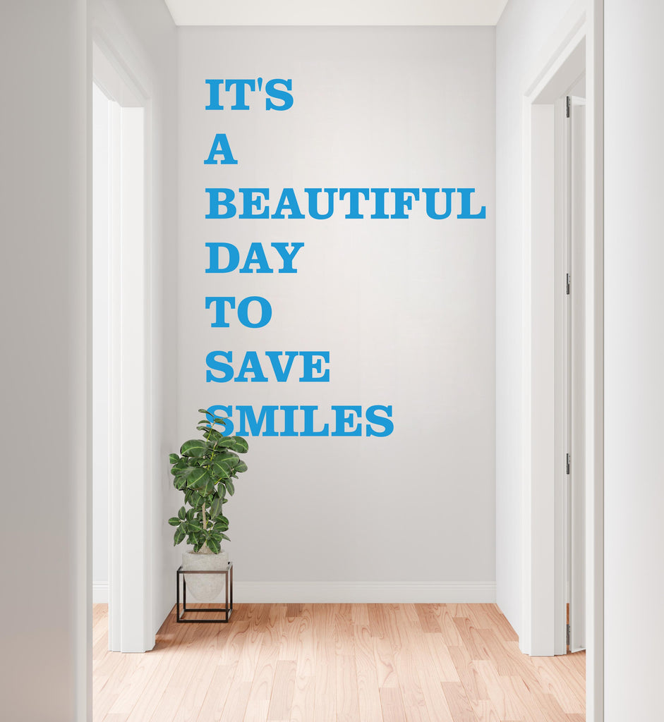 Dental wall decor Smile Dental Stickers Dental Clinic Wall Decal Door Wall Sticker Dental Clinic Wall Décor Tooth wall decal Art