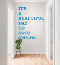 Load image into Gallery viewer, Dental wall decor Smile Dental Stickers Dental Clinic Wall Decal Door Wall Sticker Dental Clinic Wall Décor Tooth wall decal Art
