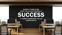 Load image into Gallery viewer, Office Wall Decal Success Wall Decor Idea Teamwork Business Worker Inspire Office Decoration Motivation Stickers Mural Unique Gift 760LU