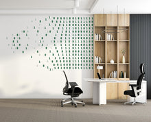 Load image into Gallery viewer, Binary Code Wall Decal, Technology Vinyl Wall Art Decal, Circuit Board Wall Decal, Office Wall Decor, Computer It Decor Office 761LU