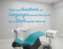 Load image into Gallery viewer, Dental wall decor Smile Dental Stickers Dental Clinic Wall Decal Door Wall Sticker Dental Clinic Wall Décor Tooth wall decal Art
