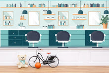 Load image into Gallery viewer, Beauty Salon Wall Decal Modern Hair Salon Wall Sticker Spa Boutique Removable Mural Decor, 065gm