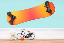 Load image into Gallery viewer, Skateboard Wall Decal Boys Room Wall Sticker Cool Skate Mural Removable Sports Wall Art Teen Bedroom Decor, 083gm