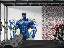 Load image into Gallery viewer, Bodybuilder Wall Decal Gym Wall Sticker Motivational Fitness Wall Art Removable Home Gym Decor, 089gm