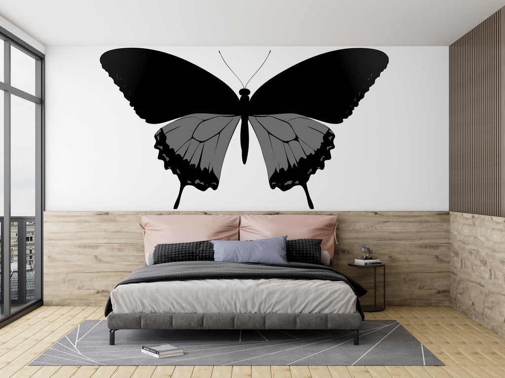 Butterfly Wall Decal Large, Butterfly Wall Sticker, Butterfly Wall Art, Nature Wall Decor, Bedroom Wall Decal, Kids Room Wall Sticker, 006gm