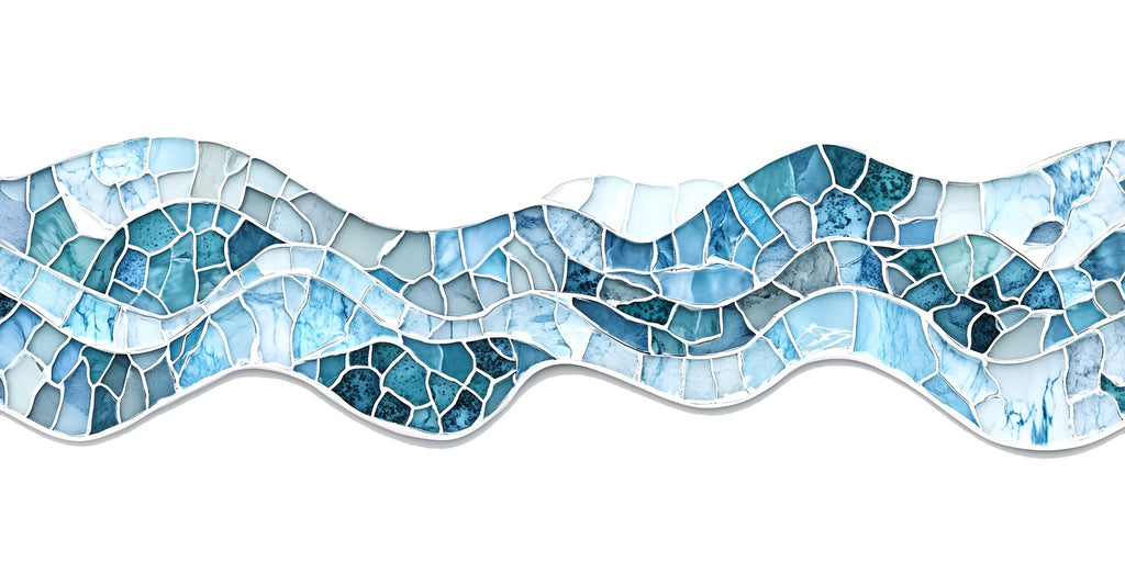 Ocean Wave Wall Decal, Abstract Wave Wall Art, Coastal Wall Decor, Modern Wave Wall Sticker, Beach House Decor, Coastal Bedroom Decor, 030gm