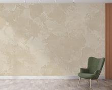 Load image into Gallery viewer, Luxury Limewash Wall Mural – Warm Beige &amp; Light Taupe Natural Plaster Texture – Elegant Architectural Mineral Finish Wall Art