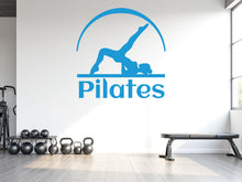Load image into Gallery viewer, Pilates Wall Decal Pilates Wall Sticker Yoga Wall Art Pilates Wall Decor Gym Wall Decal Gym Wall Sticker Gym Wall Art Meditation Decal 780LU