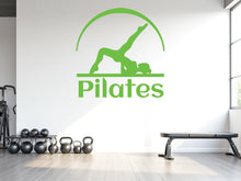 Load image into Gallery viewer, Pilates Wall Decal Pilates Wall Sticker Yoga Wall Art Pilates Wall Decor Gym Wall Decal Gym Wall Sticker Gym Wall Art Meditation Decal 780LU