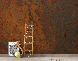 Rusty Metal Wallpaper | Industrial Metal Texture | Rust Patina Grunge Background