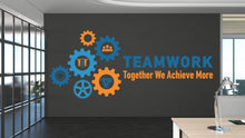 Load image into Gallery viewer, Teamwork Office Wall Decal Idea Teamwork Business Worker Inspire Office Decoration Motivation Stickers Mural Unique Gift