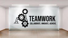 Load image into Gallery viewer, Teamwork Wall Decor Office Wall Decal Idea Teamwork Business Worker Inspire Office Decoration Motivation Stickers Mural Unique Gift