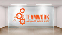 Load image into Gallery viewer, Teamwork Wall Decor Office Wall Decal Idea Teamwork Business Worker Inspire Office Decoration Motivation Stickers Mural Unique Gift