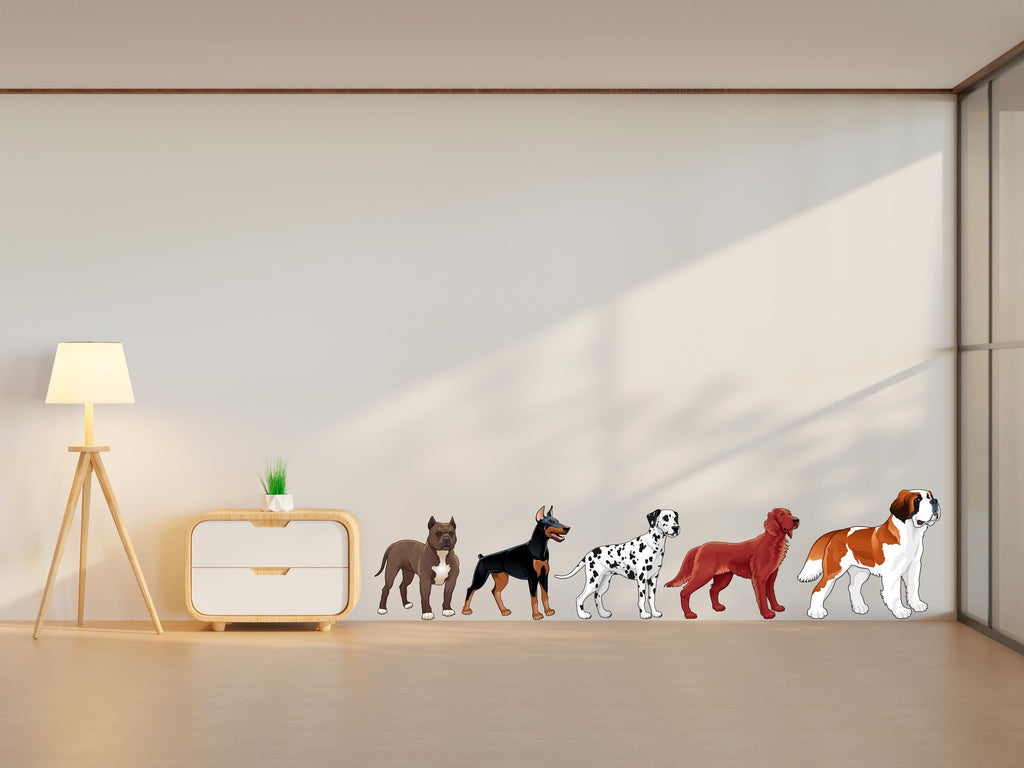 Dog wall decals, Grooming wall decor, Veterinary decals, Pet lover gift, Pet shop dog house wall vinyl decal, Pet wall vinyl decal 784LU