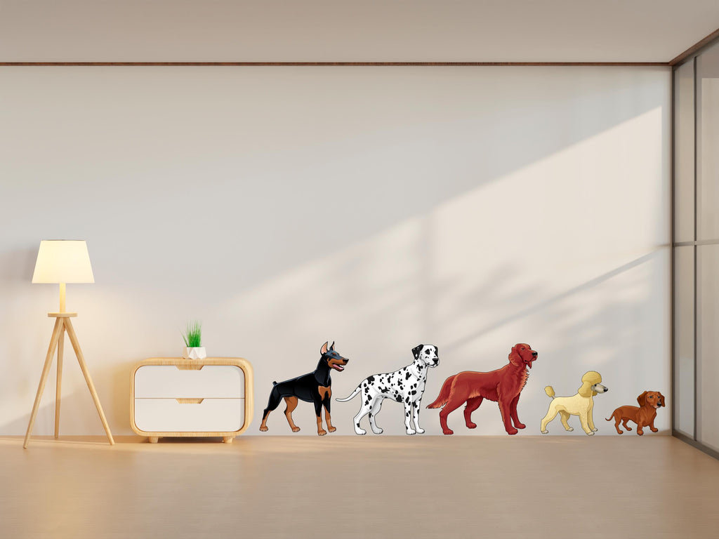 Dog wall decals, Grooming wall decor, Veterinary decals, Pet lover gift, Pet shop dog house wall vinyl decal, Pet wall vinyl decal 785LU