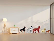 Load image into Gallery viewer, Dog wall decals, Grooming wall decor, Veterinary decals, Pet lover gift, Pet shop dog house wall vinyl decal, Pet wall vinyl decal 785LU