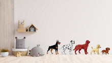 Load image into Gallery viewer, Dog wall decals, Grooming wall decor, Veterinary decals, Pet lover gift, Pet shop dog house wall vinyl decal, Pet wall vinyl decal 785LU