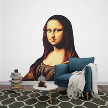 Load image into Gallery viewer, Mona Lisa Wall Sticker, Famous Art Decal, Renaissance Wall Art, Classic Painting Decor, Da Vinci Style Sticker, 104gm